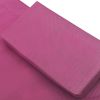 Patio Lounge Bed with Canopy and Pillows Pink