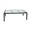 9 Piece Patio Dining Set with Cushions Poly Rattan Black