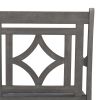 Renaissance Outdoor Patio Diamond Hand-scraped Hardwood Dining Armchair