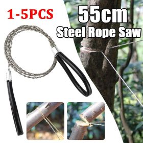 Manual Cutting Chain Saw With Handle Wire Rope Practical (Option: 3 PCS)