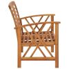Patio Bench 46.9" Solid Acacia Wood